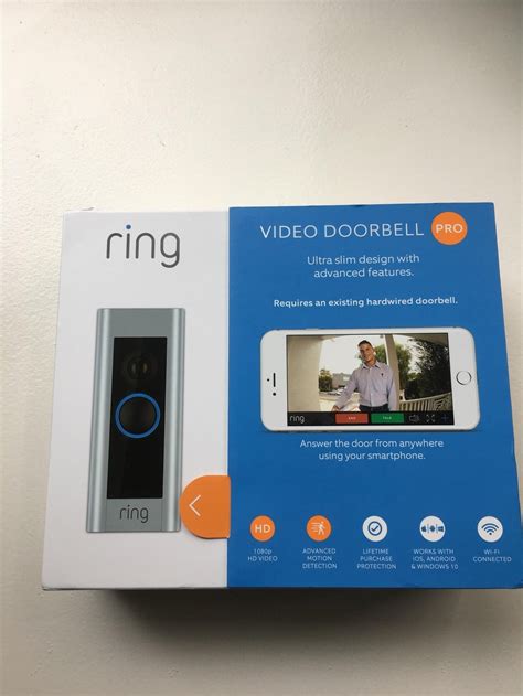 ring pro electric box doorbell